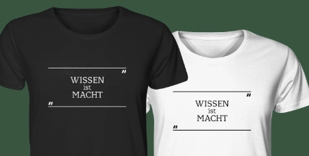 Kotrastdesign Spruchgewand