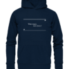 Wat mutt, dat mutt! - Hochwertiger Unisex BIO Hoodie 9 Spruchgewand - Mit Witz und Verstand - front organic hoodie 0e2035 1116x 32