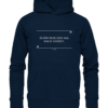 Spruchgewand - Mit Witz und Verstand - front organic hoodie 0e2035 1116x 53