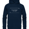 Introvertiert - Na und? - Hochwertiger Unisex BIO Hoodie 9 Spruchgewand - Mit Witz und Verstand - front organic hoodie 0e2035 1116x 58