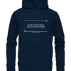 Hohle Töpfe haben den lautesten Klang - Shakespeare - Hochwertiger Unisex BIO Hoodie 9 Spruchgewand - Mit Witz und Verstand - front organic hoodie 0e2035 1116x 65