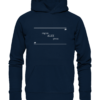 Mein Name ist Alex wie in Regionalexpress - Hochwertiger Unisex BIO Hoodie 9 Spruchgewand - Mit Witz und Verstand - front organic hoodie 0e2035 1116x 73