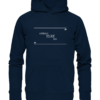 Spruchgewand - Mit Witz und Verstand - front organic hoodie 0e2035 1116x 75