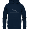 Spruchgewand - Mit Witz und Verstand - front organic hoodie 0e2035 1116x 76