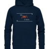 THE ANT IS NEAR - lustig - Hochwertiger Unisex BIO Hoodie 9 Spruchgewand - Mit Witz und Verstand - front organic hoodie 0e2035 1116x 79