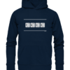 FUCK PSE Elemente Chemie - Hochwertiger Unisex BIO Hoodie 9 Spruchgewand - Mit Witz und Verstand - front organic hoodie 0e2035 1116x 89