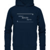 Mein Name ist Kevin, wie in Süßmolkevinaigrette - Hochwertiger Unisex BIO Hoodie 9 Spruchgewand - Mit Witz und Verstand - front organic hoodie 0e2035 1116x 97