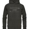 Spruchgewand - Mit Witz und Verstand - front organic hoodie 1b1c1a 1116x 45