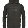 Spruchgewand - Mit Witz und Verstand - front organic hoodie 1b1c1a 1116x 5