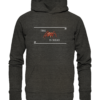 THE ANT IS NEAR - lustig - Hochwertiger Unisex BIO Hoodie 8 Spruchgewand - Mit Witz und Verstand - front organic hoodie 1b1c1a 1116x 79