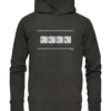 FUCK PSE Elemente Chemie - Hochwertiger Unisex BIO Hoodie 8 Spruchgewand - Mit Witz und Verstand - front organic hoodie 1b1c1a 1116x 89