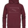 Mein Name ist Alex wie in Regionalexpress - Hochwertiger Unisex BIO Hoodie 7 Spruchgewand - Mit Witz und Verstand - front organic hoodie 672b34 1116x 73
