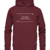 6.9 is another good thing ruined by a period - Hochwertiger Unisex BIO Hoodie 7 Spruchgewand - Mit Witz und Verstand - front organic hoodie 672b34 1116x 91