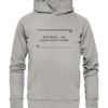 Spruchgewand - Mit Witz und Verstand - front organic hoodie c2c1c0 1116x 22