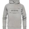 Hohle Töpfe haben den lautesten Klang - Shakespeare - Hochwertiger Unisex BIO Hoodie 10 Spruchgewand - Mit Witz und Verstand - front organic hoodie c2c1c0 1116x 65