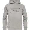 Mein Name ist Kevin, wie in Süßmolkevinaigrette - Hochwertiger Unisex BIO Hoodie 10 Spruchgewand - Mit Witz und Verstand - front organic hoodie c2c1c0 1116x 97