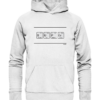 SUPER PSE Elemente Chemie - Hochwertiger Unisex BIO Hoodie 11 Spruchgewand - Mit Witz und Verstand - front organic hoodie f8f8f8 1116x 86
