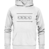 FUCK PSE Elemente Chemie - Hochwertiger Unisex BIO Hoodie 11 Spruchgewand - Mit Witz und Verstand - front organic hoodie f8f8f8 1116x 89