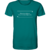 Spruchgewand - Mit Witz und Verstand - front organic shirt 007373 1116x 105