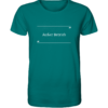Außer Betrieb - Unisex BIO T-Shirt 13 Spruchgewand - Mit Witz und Verstand - front organic shirt 007373 1116x 49