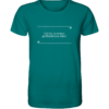 Spruchgewand - Mit Witz und Verstand - front organic shirt 007373 1116x 57