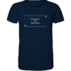 Draußen nur Kännchen - Unisex BIO T-Shirt 12 Spruchgewand - Mit Witz und Verstand - front organic shirt 0e2035 1116x 18