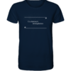 Um Antwort wird gebeten - Beziehung Kommunikation - Unisex BIO T-Shirt 12 Spruchgewand - Mit Witz und Verstand - front organic shirt 0e2035 1116x 31