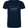 Spruchgewand - Mit Witz und Verstand - front organic shirt 0e2035 1116x 84