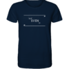 Mein Name ist Sven, wie in Hilfsventil - Unisex BIO T-Shirt 12 Spruchgewand - Mit Witz und Verstand - front organic shirt 0e2035 1116x 94