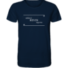 Mein Name ist Kevin, wie in Süßmolkevinaigrette - Unisex BIO T-Shirt 12 Spruchgewand - Mit Witz und Verstand - front organic shirt 0e2035 1116x 96