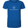 Spruchgewand Logo - Unisex BIO T-Shirt 15 Spruchgewand - Mit Witz und Verstand - front organic shirt 13569c 1116x 82