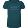 Tschö mit ö - Unisex BIO T-Shirt 16 Spruchgewand - Mit Witz und Verstand - front organic shirt 204d59 1116x 108