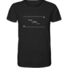 Mein Name ist Lisa wie in Kanalisation - Unisex BIO T-Shirt 10 Spruchgewand - Mit Witz und Verstand - front organic shirt 272727 1116x 78