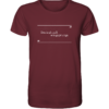 Des is ghupft wia gsprunga! - Unisex BIO T-Shirt 11 Spruchgewand - Mit Witz und Verstand - front organic shirt 672b34 1116x 15