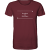 Draußen nur Kännchen - Unisex BIO T-Shirt 11 Spruchgewand - Mit Witz und Verstand - front organic shirt 672b34 1116x 18
