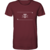 T-Bone T-Rex T-Shirt - Unisex BIO T-Shirt 11 Spruchgewand - Mit Witz und Verstand - front organic shirt 672b34 1116x 2