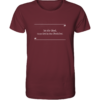 Spruchgewand - Mit Witz und Verstand - front organic shirt 672b34 1116x 26