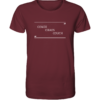 COACH CHAOS COUCH - Unisex BIO T-Shirt 11 Spruchgewand - Mit Witz und Verstand - front organic shirt 672b34 1116x 28