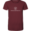 Spruchgewand Logo - Unisex BIO T-Shirt 11 Spruchgewand - Mit Witz und Verstand - front organic shirt 672b34 1116x 82