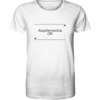 Angebermodus on - Unisex BIO T-Shirt 17 Spruchgewand - Mit Witz und Verstand - front organic shirt f8f8f8 1116x 52