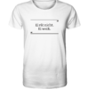 Spruchgewand - Mit Witz und Verstand - front organic shirt f8f8f8 1116x 70