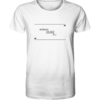 Mein Name ist Elke wie in Schimmelkeller - Unisex BIO T-Shirt 17 Spruchgewand - Mit Witz und Verstand - front organic shirt f8f8f8 1116x 79