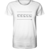 Servus PSE Elemente Chemie Periodensystem - Unisex BIO T-Shirt 17 Spruchgewand - Mit Witz und Verstand - front organic shirt f8f8f8 1116x 89