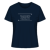 Immer, wenn man denkt, die Messlatte für Intelligenz... - Damen Bio T-Shirt 11 Spruchgewand - Mit Witz und Verstand - front ladies organic shirt 0e2035 1116x 45