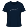 Lebe dein Leben - Damen Bio T-Shirt 11 Spruchgewand - Mit Witz und Verstand - front ladies organic shirt 0e2035 1116x 54