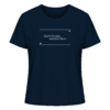 Harte Schale, weicher Kern - Damen Bio T-Shirt 11 Spruchgewand - Mit Witz und Verstand - front ladies organic shirt 0e2035 1116x 99