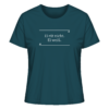 Ei rät nicht. Ei weiß. Eiweiß - Damen Bio T-Shirt 14 Spruchgewand - Mit Witz und Verstand - front ladies organic shirt 204d59 1116x 26