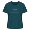 Angeber on Tour - Damen Bio T-Shirt 14 Spruchgewand - Mit Witz und Verstand - front ladies organic shirt 204d59 1116x 4