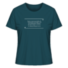 Immer, wenn man denkt, die Messlatte für Intelligenz... - Damen Bio T-Shirt 14 Spruchgewand - Mit Witz und Verstand - front ladies organic shirt 204d59 1116x 45