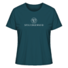 Spruchgewand Logo - Damen Bio T-Shirt 14 Spruchgewand - Mit Witz und Verstand - front ladies organic shirt 204d59 1116x 80